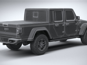 Jeep Gladiator Mojave 2024 3D Model