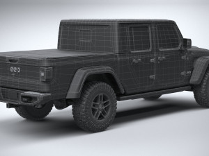 Jeep Gladiator Mojave 2024 3D Model