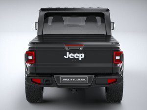 Jeep Gladiator Willys 2024 Modelo 3D