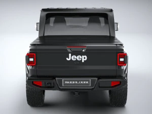 Jeep Gladiator Willys 2024 3D Model