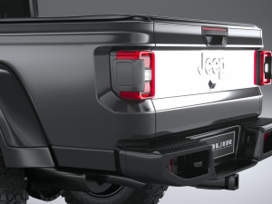 Jeep Gladiator Willys 2024 Modelo 3D