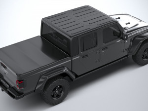 Jeep Gladiator Willys 2024 Modelo 3D