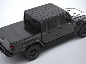Jeep Gladiator Willys 2024 3D Model