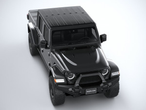 Jeep Gladiator Willys 2024 Modelo 3D