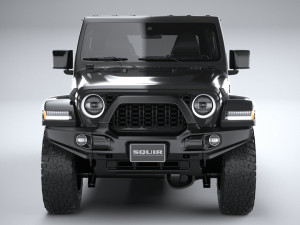 Jeep Gladiator Willys 2024 Modelo 3D