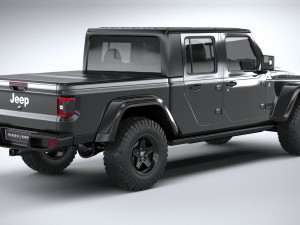 Jeep Gladiator Willys 2024 Modelo 3D