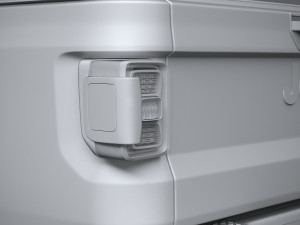 Jeep Gladiator Willys 2024 Modelo 3D