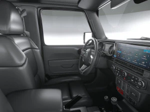 Jeep Gladiator Willys 2024 3D Model
