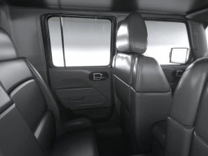 Jeep Gladiator Willys 2024 3D Model