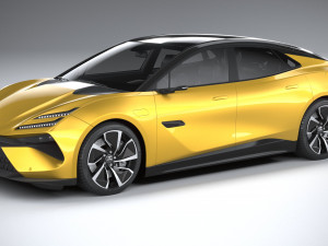 Lotus Emeya 2025 3D Model