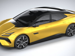 Lotus Emeya 2025 3D Модель