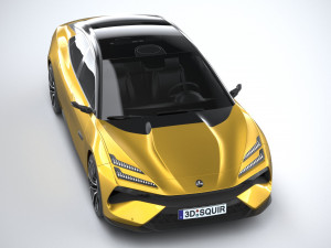 Lotus Emeya 2025 3D Модель