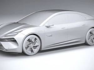 Lotus Emeya 2025 3D Model