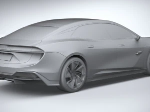 Lotus Emeya 2025 3D Model