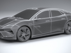 Lotus Emeya 2025 3D Модель