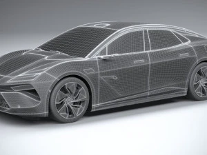 Lotus Emeya 2025 3D Model