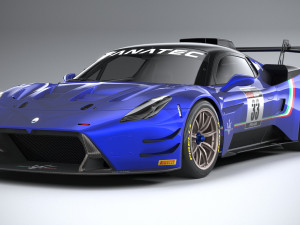 Maserati GT2 Racecar 2023 3Dモデル