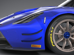 Maserati GT2 Racecar 2023 3Dモデル