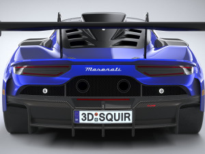 Maserati GT2 Racecar 2023 3Dモデル
