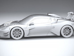 Maserati GT2 Racecar 2023 3Dモデル