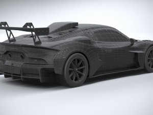 Maserati GT2 Racecar 2023 3Dモデル