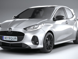 Mazda 2 Hybrid 2024 3D-Modell