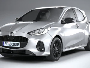 Mazda 2 Hybrid 2024 3D Model