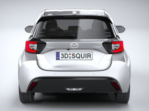 Mazda 2 Hybrid 2024 3D-Modell