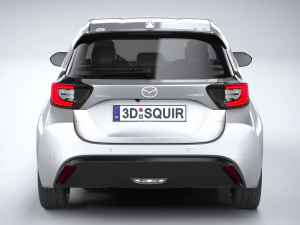 Mazda 2 Hybrid 2024 3D Model