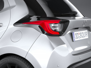 Mazda 2 Hybrid 2024 3D-Modell