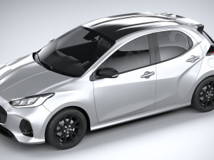 Mazda 2 Hybrid 2024 3D-Modell