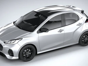 Mazda 2 Hybrid 2024 3D Model