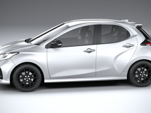 Mazda 2 Hybrid 2024 3D-Modell