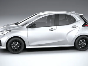 Mazda 2 Hybrid 2024 3D Model