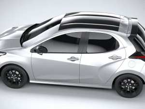 Mazda 2 Hybrid 2024 3D Model