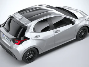 Mazda 2 Hybrid 2024 3D Model