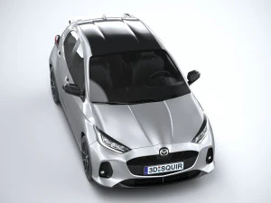 Mazda 2 Hybrid 2024 3D Model
