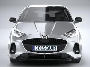 Mazda 2 Hybrid 2024 3D-Modell