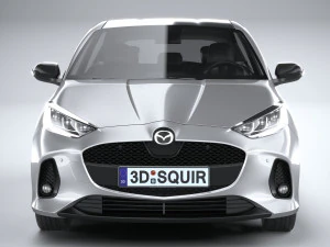 Mazda 2 Hybrid 2024 3D Model