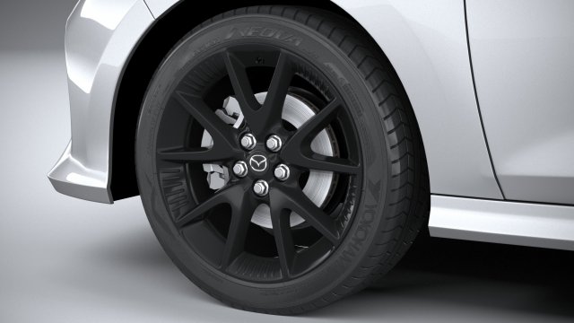 Mazda 2 Hybrid 2024 3D Model in Compact Cars 3DExport