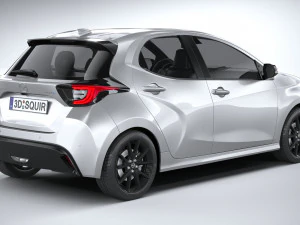 Mazda 2 Hybrid 2024 3D Model