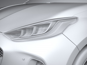 Mazda 2 Hybrid 2024 3D-Modell