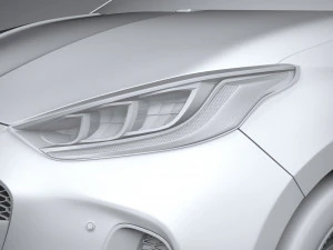 Mazda 2 Hybrid 2024 3D Model