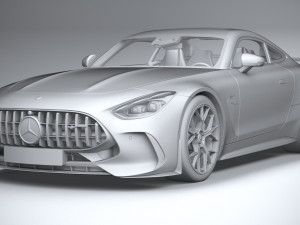 Mercedes-Benz AMG GT Coupe 2024 Modelo 3D