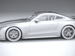 Mercedes-Benz AMG GT Coupe 2024 Modelo 3D