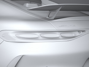 Mercedes-Benz AMG GT Coupe 2024 Modelo 3D