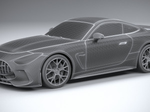Mercedes-Benz AMG GT Coupe 2024 Modelo 3D