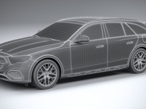Mercedes-Benz E-class Estate Allterrain 2024 3D Model