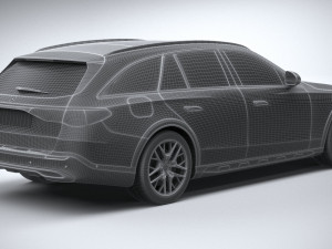 Mercedes-Benz E-class Estate Allterrain 2024 3D Model