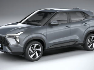 Mitsubishi Xforce 2024 Model 3D